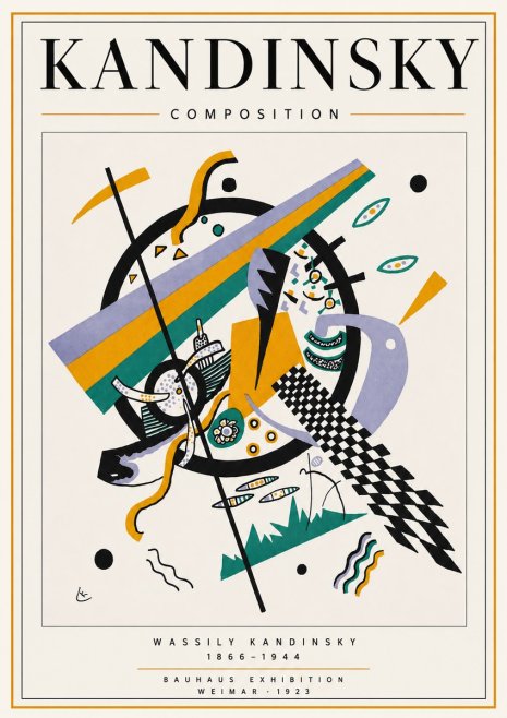 Kandinsky Composition III No4 - Plakát