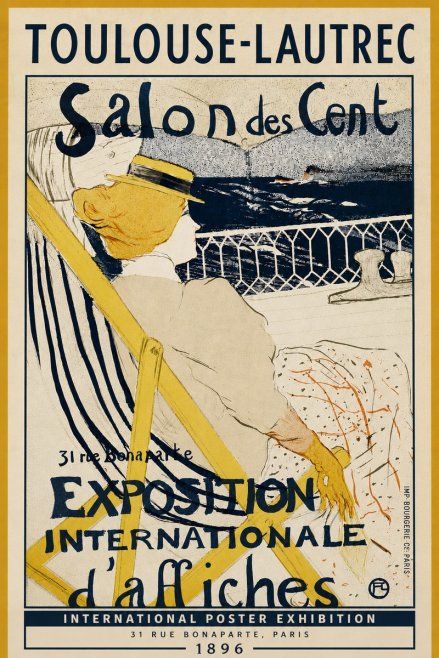 Toulouse-Lautrec Salon Des Cent No5 - Plakát
