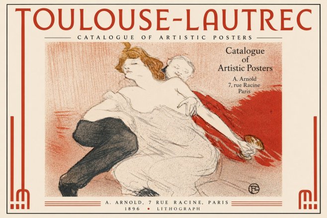 Toulouse-Lautrec Catalogue of Artistic Posters No6 - Plakát