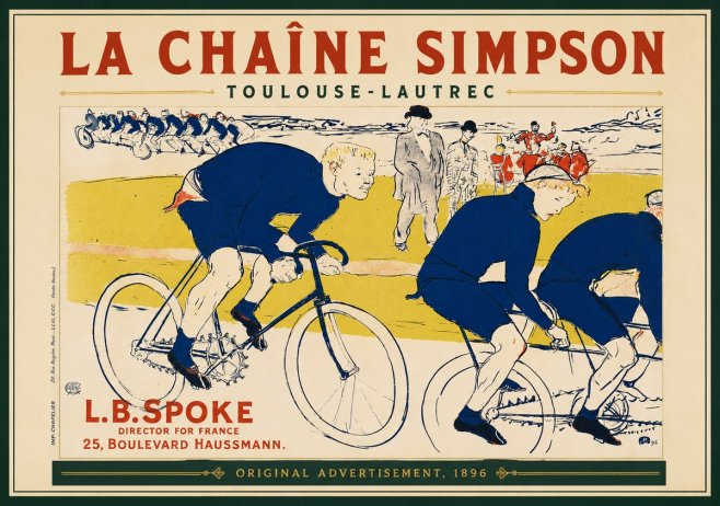 Toulouse-Lautrec La Chaîne Simpson No5 - Plakát