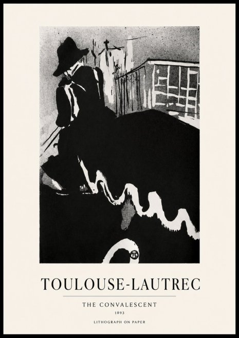 Toulouse-Lautrec The Convalescent No1 - Plakát
