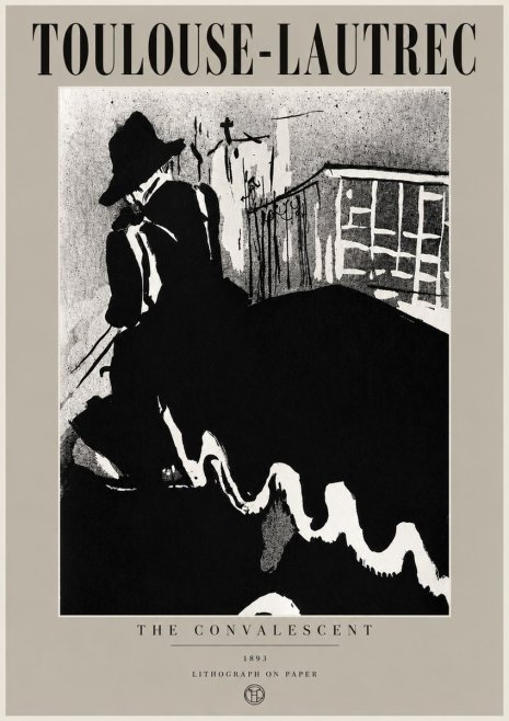 Toulouse-Lautrec The Convalescent No6 - Plakát