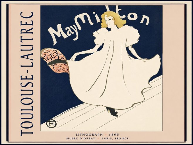 Toulouse-Lautrec May Milton No2 - Plakát