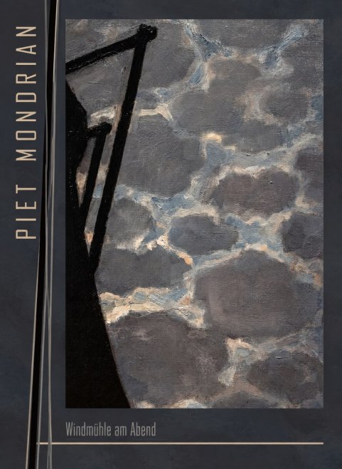 Piet Mondrian Windmühle Am Abend I No3 - Plakát