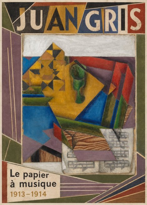 Juan Gris Le Papier À Musique No5 - Plakát
