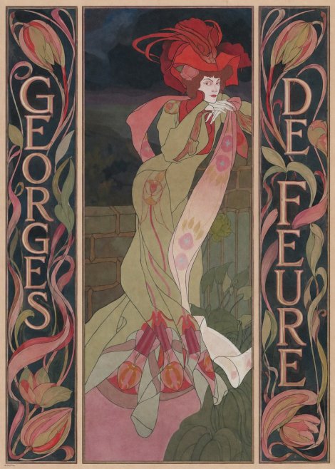 Georges de Feure Georges De Feure I No6 - Plakát