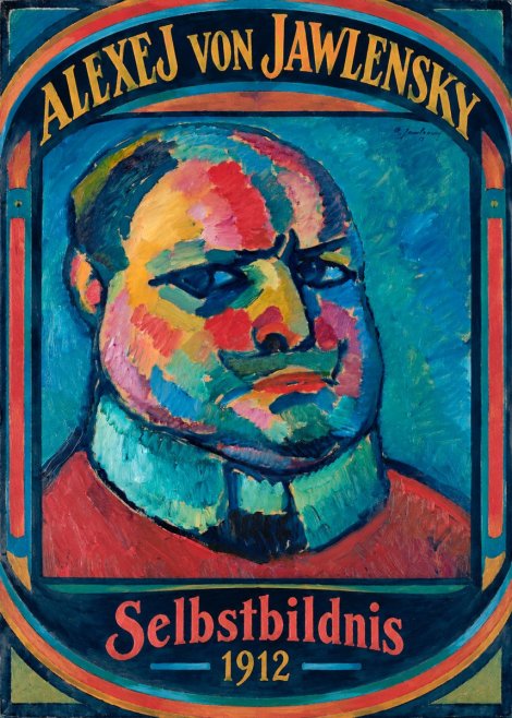 Alexej von Jawlensky Selbstbildnis No5 - Plakát