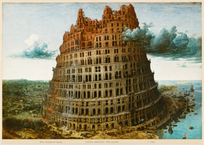Pieter Bruegel The Tower of Babel III No6 - Plakát