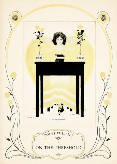 Coles Phillips On the Threshold No3 - Plakát