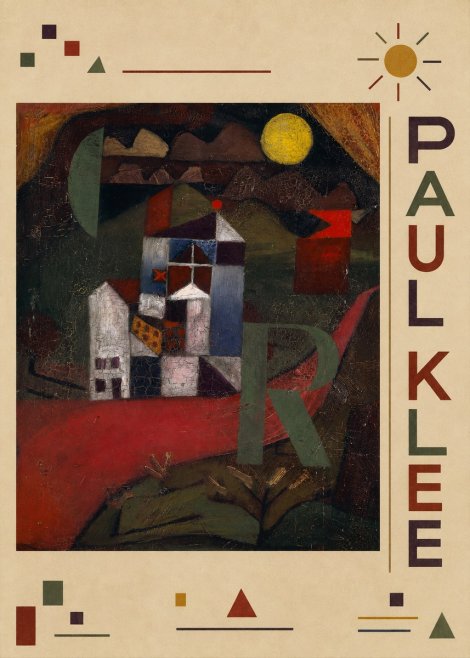 Paul Klee Villa R • 1919 No5 - Plakát