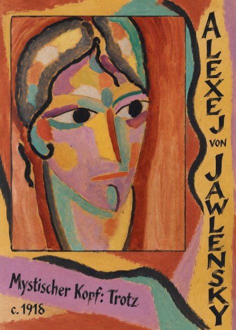 Alexej von Jawlensky Mystischer Kopf: Trotz No2 - Plakát