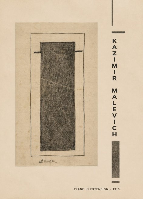 Kazimir Malevich Plane in Extension No2 - Plakát