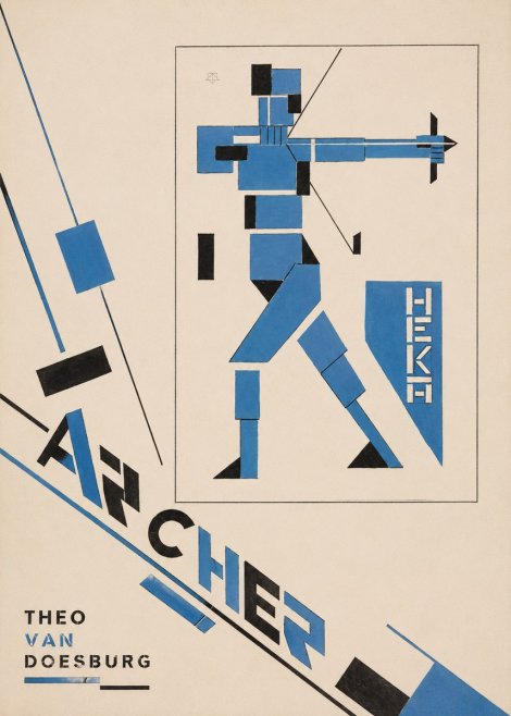 Theo van Doesburg Archer No5 - Plakát