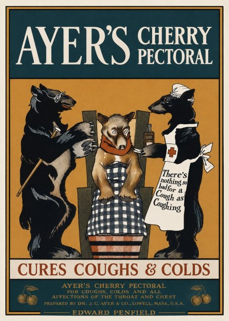Edward Penfield Ayer's Cherry Pectoral No1 - Plakát