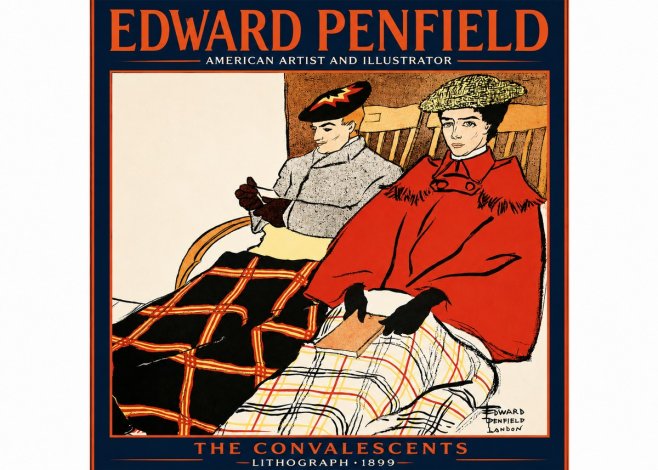 Edward Penfield The Convalescents No2 - Plakát