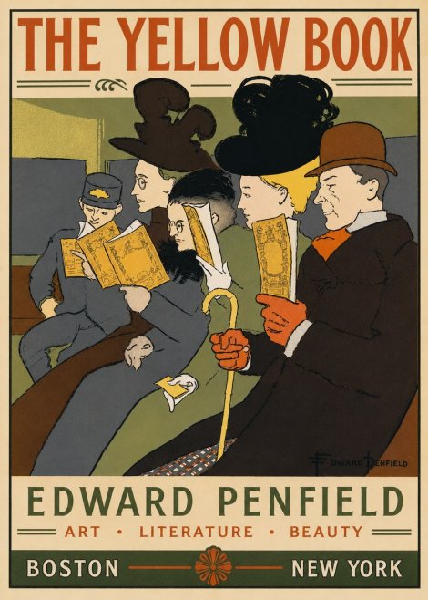 Edward Penfield The Yellow Book II No6 - Plakát