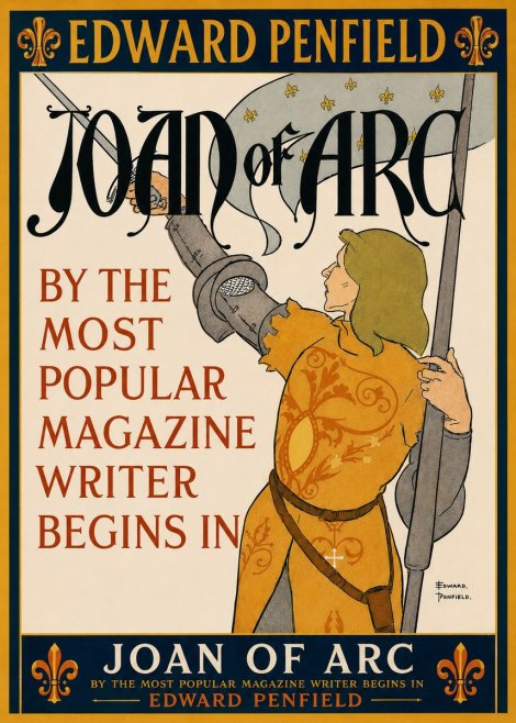 Edward Penfield Joan of Arc No5 - Plakát
