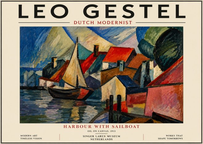Leo Gestel The Quiet Moment No4 - Plakát