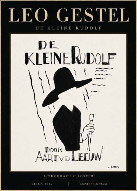 Leo Gestel De Kleine Rudolf No2 - Plakát