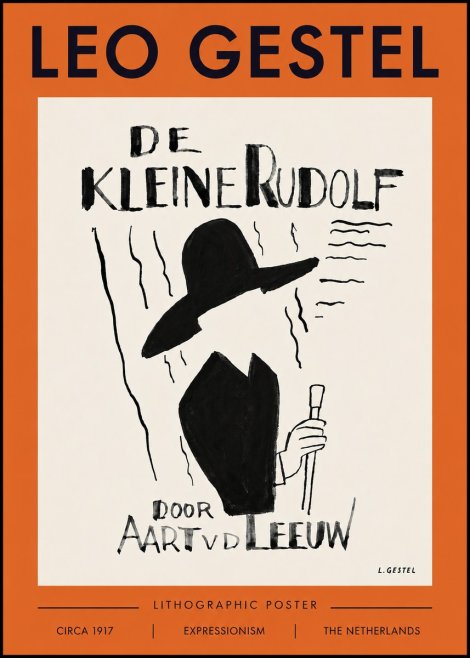 Leo Gestel De Kleine Rudolf No4 - Plakát