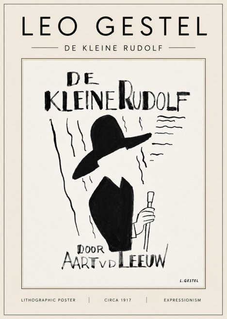 Leo Gestel De Kleine Rudolf No6 - Plakát