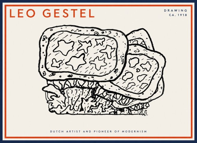 Leo Gestel Drawing Ca. 1918 No2 - Plakát
