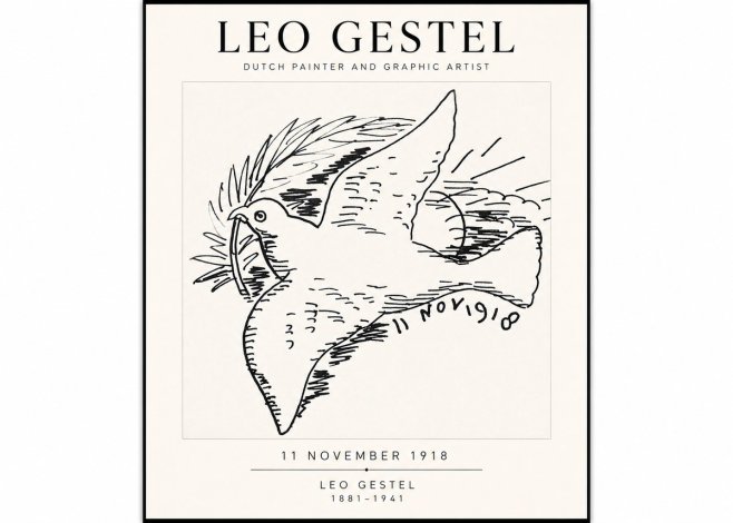Leo Gestel 11 November 1918 No2 - Plakát