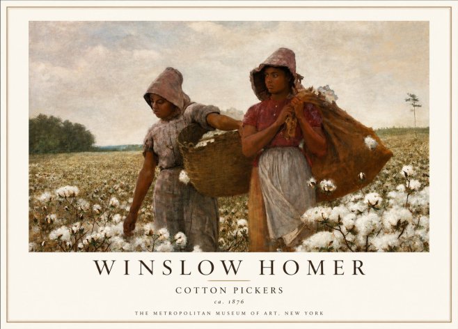 Winslow Homer Cotton Pickers No2 - Plakát