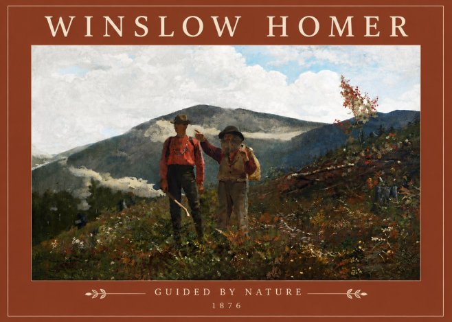 Winslow Homer The Two Guides No4 - Plakát