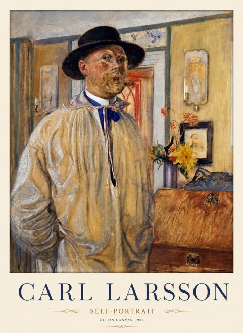 Carl Larsson Self-portrait No2 - Plakát