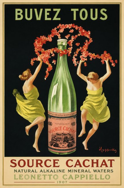 Leonetto Cappiello Source Cachat No1 - Plakát