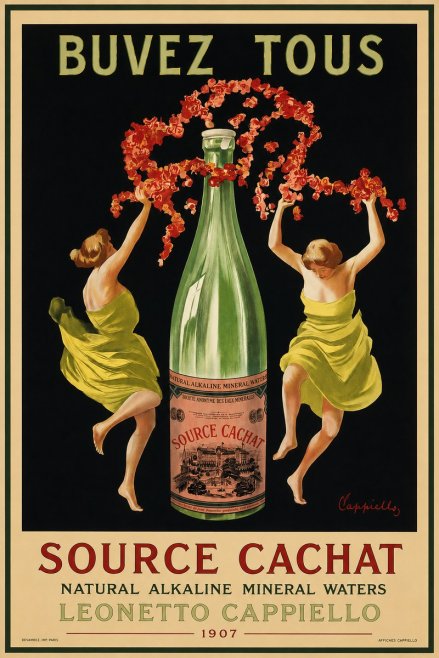 Leonetto Cappiello Source Cachat No2 - Plakát