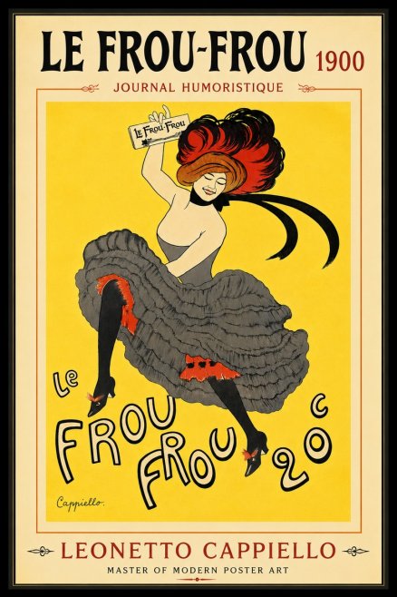 Leonetto Cappiello Le Frou-frou No5 - Plakát