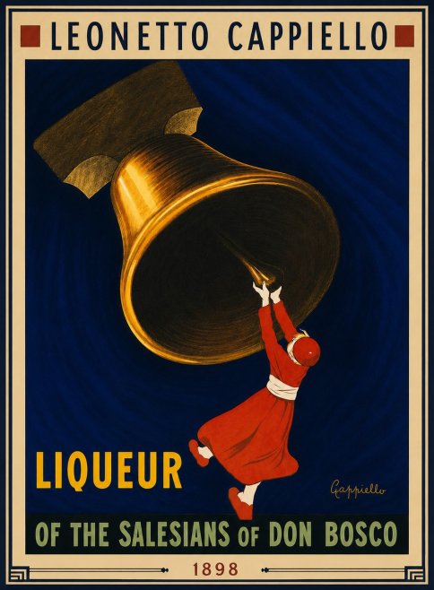 Leonetto Cappiello Liqueur of the Salesians of Don Bosco No4 - Plakát