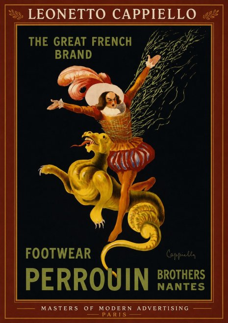 Leonetto Cappiello Footwear Perrouin No2 - Plakát
