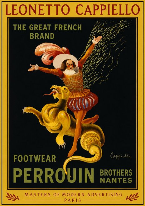 Leonetto Cappiello Footwear Perrouin No3 - Plakát