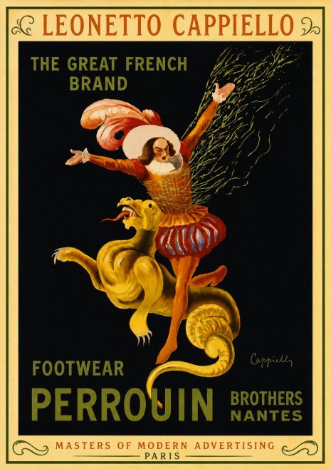 Leonetto Cappiello Footwear Perrouin No5 - Plakát