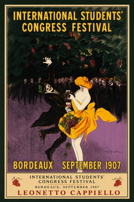 Leonetto Cappiello International Students' Congress Festival No2 - Plakát