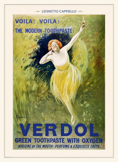 Leonetto Cappiello Verdol No1 - Plakát