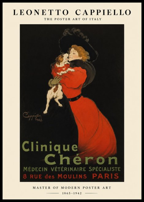Leonetto Cappiello Clinique Chéron No1 - Plakát