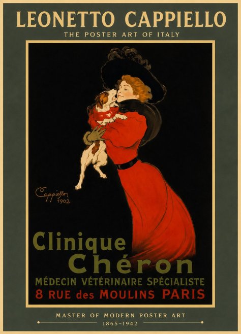 Leonetto Cappiello Clinique Chéron No6 - Plakát