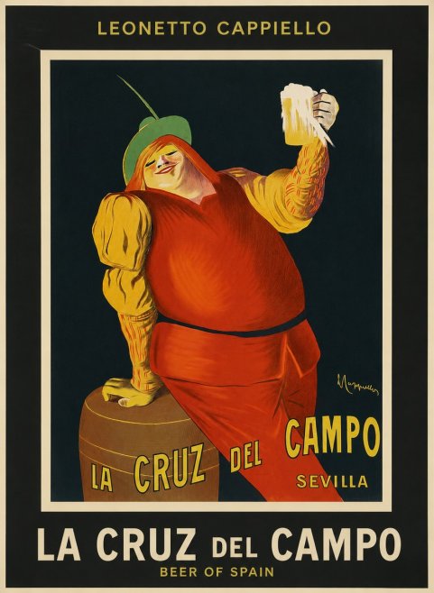 Leonetto Cappiello La Cruz Del Campo No1 - Plakát
