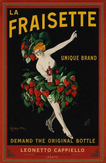 Leonetto Cappiello La Fraisette No2 - Plakát