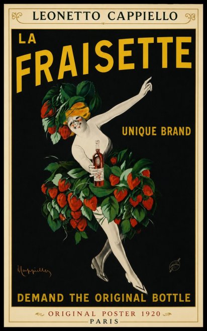 Leonetto Cappiello La Fraisette No3 - Plakát