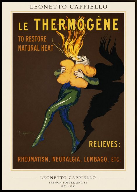 Leonetto Cappiello Le Thermogène No1 - Plakát