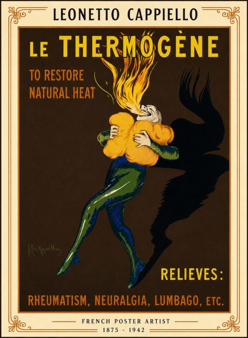 Leonetto Cappiello Le Thermogène No5 - Plakát