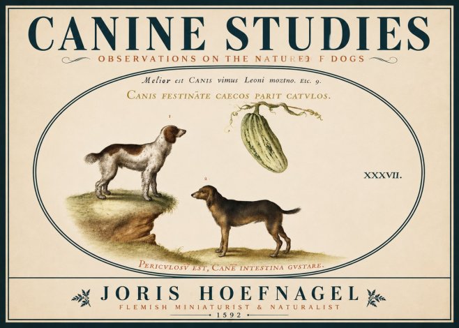 Joris Hoefnagel Canis Festinas Caecos Parit Catulos No6 - Plakát