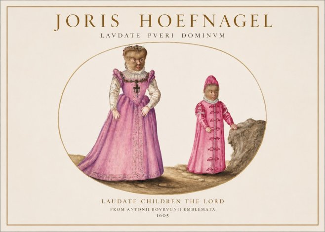 Joris Hoefnagel Laudate Pueri Dominum No3 - Plakát