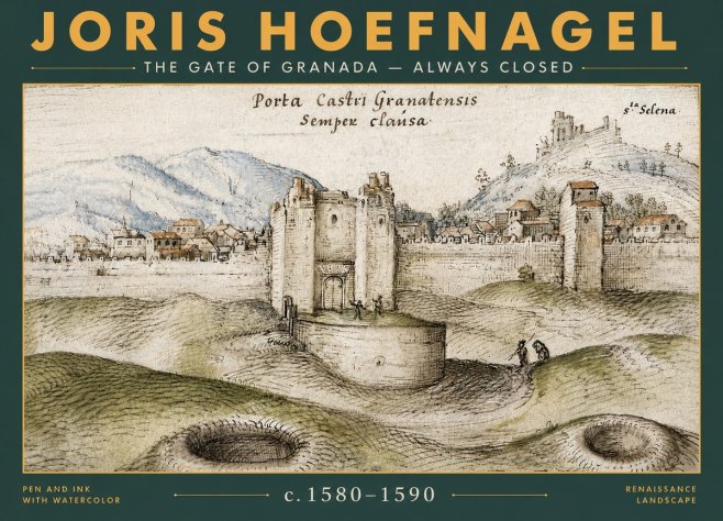 Joris Hoefnagel The Gate of Granada - Always Closed No5 - Plakát