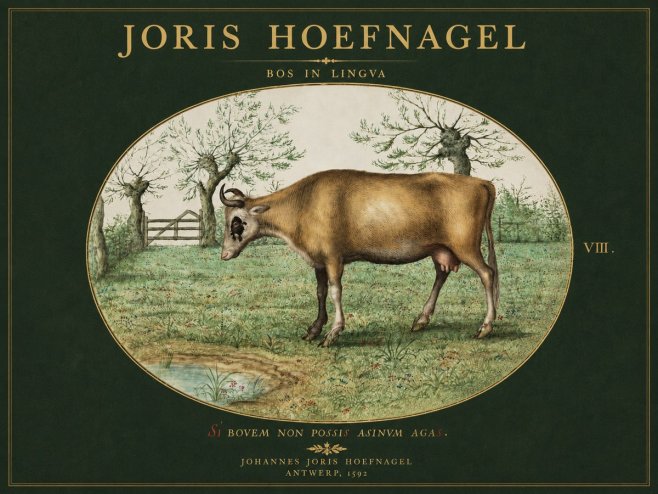 Joris Hoefnagel Bos in Lingva No3 - Plakát